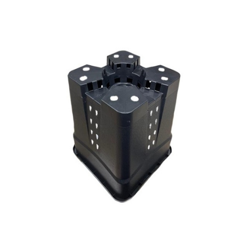 Nox Grow Delikli Kare Saksı 18 Lt
